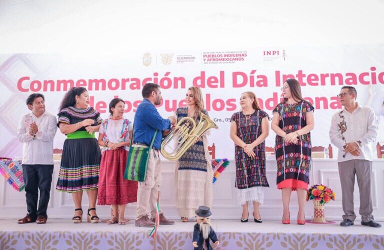 Conmemora Evelyn Salgado el Día Internacional de los Pueblos Indígenas en Guerrero