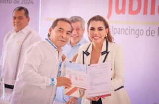 Evelyn Salgado garantiza justicia laboral a trabajadores de la educación con entrega de Estímulos a la Jubilación 2024