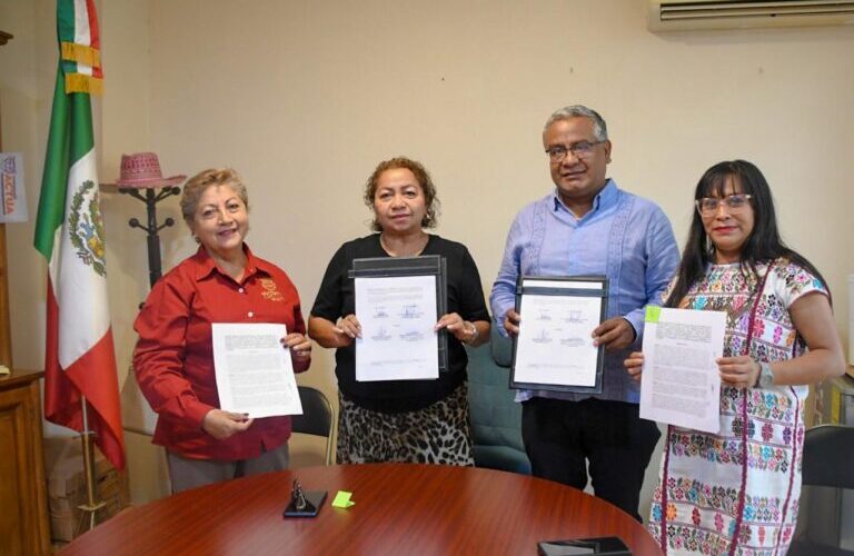 Firma la SEMUJER un convenio de colaboración para el adelanto y bienestar de las mujeres de la región Centro