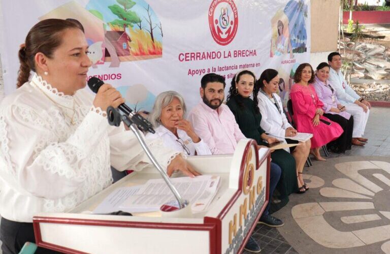 Fortalece Evelyn Salgado, estrategias a favor de la Lactancia Materna en Guerrero