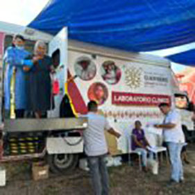 Llegan las Unidades Médicas Móviles a Olinalá y Chilapa, como instruyó la gobernadora, Evelyn Salgado para atender a la población