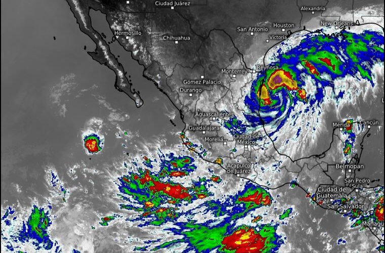 Alerta SGIRPCGRO por lluvias intensas en Guerrero por paso de la Onda Tropical Número 21