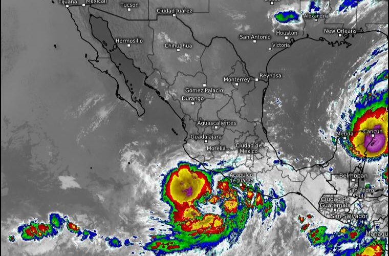 Alerta gobierno de Guerrero a extremar precauciones por la formación de ciclón frente a Acapulco y la Costa Grande