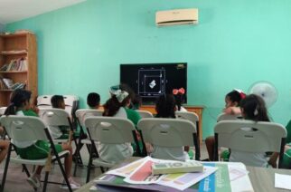 Continúa Evelyn Salgado Pineda promoviendo el deporte en las escuelas, a través del programa “Muévete para Transformar”.