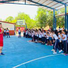 Impulsa Evelyn Salgado la actividad física en escuelas de la Costa Grande