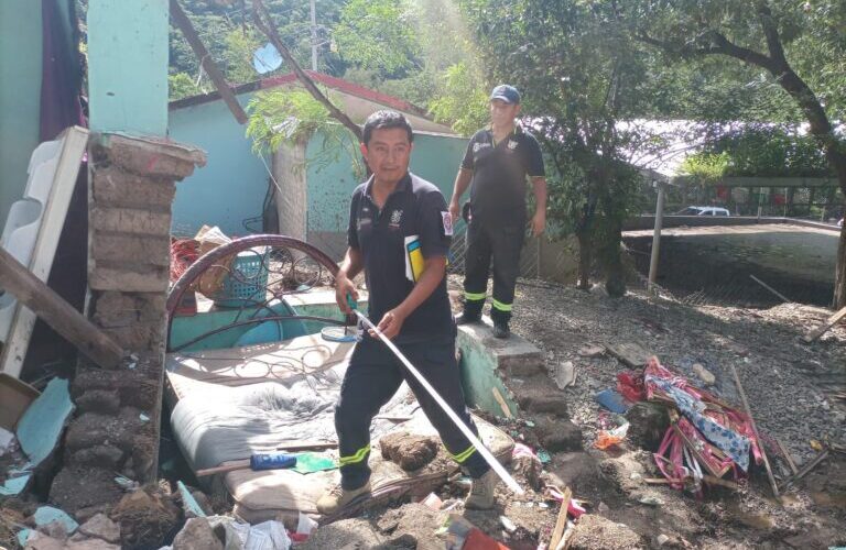 Instruye Evelyn Salgado atender afectaciones por lluvias en municipio de Heliodoro Castillo