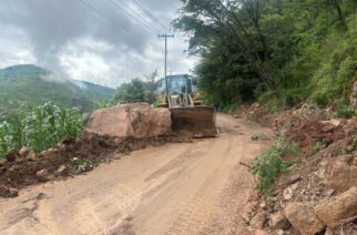 Mantiene Evelyn Salgado atención a reportes de afectaciones por lluvias en especial en la Montaña