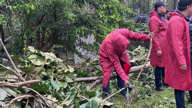 Personal de todas las dependencias de gobierno se encuentran brindando atención inmediata a familias afectadas