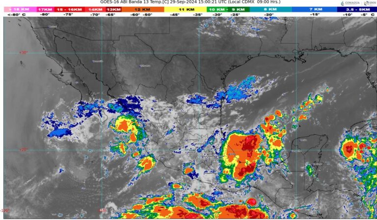 La SGIRPCGRO pronostica lluvias intensas este domingo en Guerrero