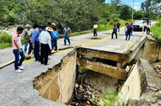 Continúa Cicaeg con la cuantificación de daños tras el paso del huracán John en la Sierra de Chilpancingo