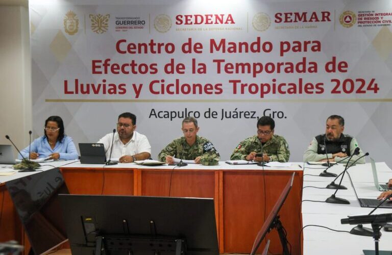 Coordina la gobernadora Evelyn Salgado la llegada de ayuda humanitaria a todas las regiones del estado afectadas por “John”