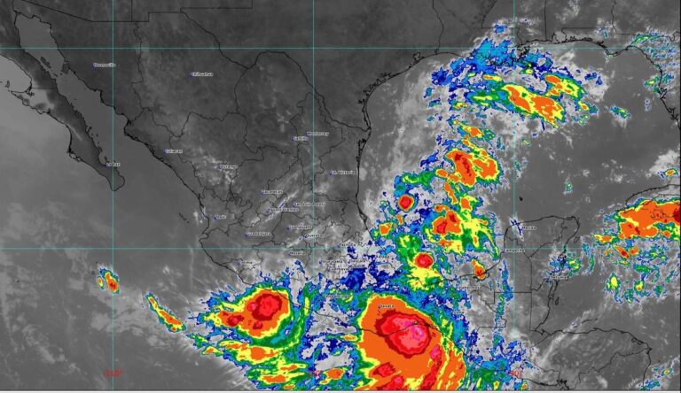 Depresión tropical Once-E generará lluvias torrenciales en Guerrero