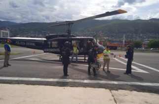 Logra la SSP Guerrero traslado aéreo urgente de un bebé de la Sierra a Chilpancingo
