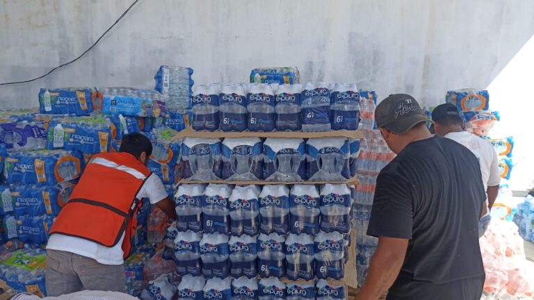 Recibe gobierno de Guerrero donación de alimentos y artículos de higiene de Fundación Walmart para afectados por el huracán “John”
