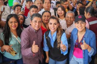 Lleva la gobernadora ayuda humanitaria a la población de la Costa Chica afectada por John