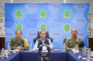 La gobernadora Evelyn Salgado Pineda encabezó los trabajos de la Mesa de coordinación para la Construcción de la Paz, donde dio seguimiento a los trabajos emprendidos