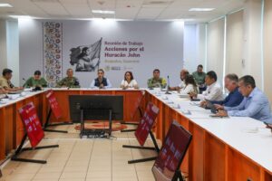 Anuncia Evelyn Salgado reforzamiento en las tareas de limpieza en zonas afectadas por John