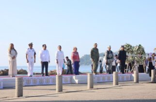 Honra el gobierno de Evelyn Salgado la memoria de las víctimas del huracán Otis