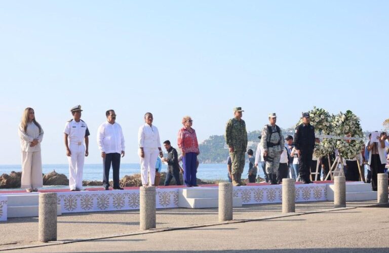 Honra el gobierno de Evelyn Salgado la memoria de las víctimas del huracán Otis