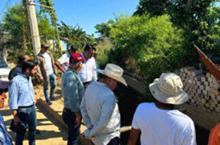 Recorren CAPASEG y CONAGUA canal de la Alejo Peralta; prevén proyecto para disminución de inundaciones en la zona