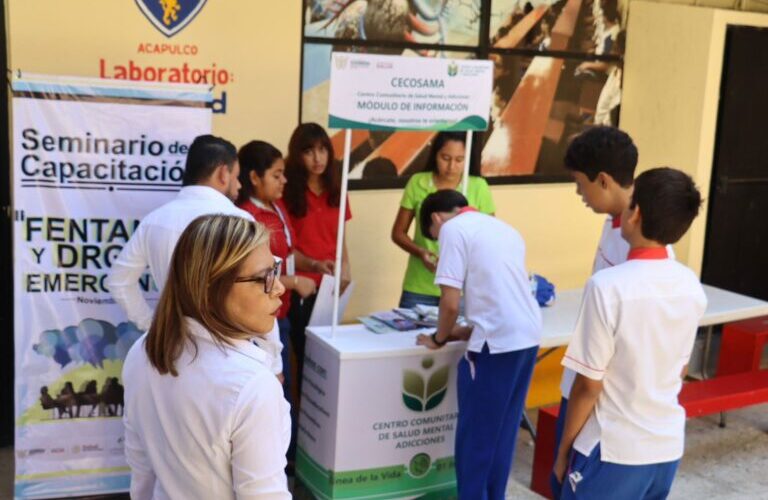 Impulsa SSG y Consejo de Salud Mental la prevención de adicciones en estudiantes de nivel medio y superior