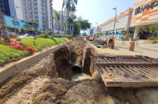 Avanzan obras de infraestructura hidrosanitaria en Acapulco; se destina una inversión superior a los 200 MDP