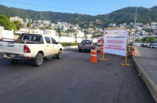 Avanzan trabajos de mantenimiento y rehabilitación en la Escénica en Acapulco