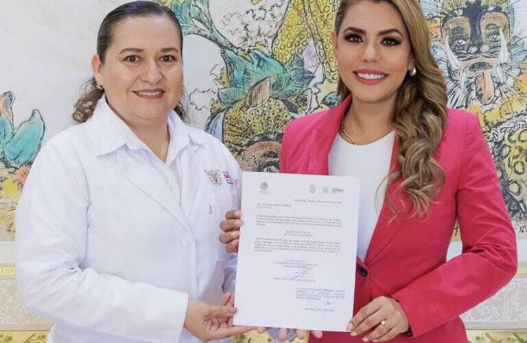 Designa Evelyn Salgado a nueva titular de la Secretaría de Salud Guerrero