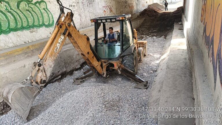En Chilpancingo avanza la rehabilitación del encauzamiento del río Huacapa