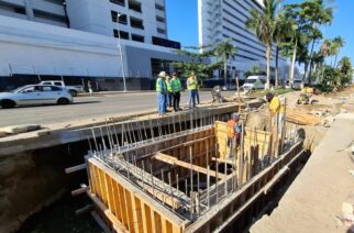 Avanzan obras del colector sanitario Papagayo en Acapulco; se abrirá a la circulación antes de las vacaciones