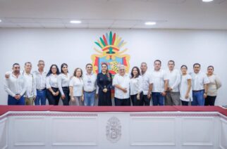 Evelyn Salgado se reúne con el Patronato de la Feria de Navidad y Año Nuevo de Chilpancingo