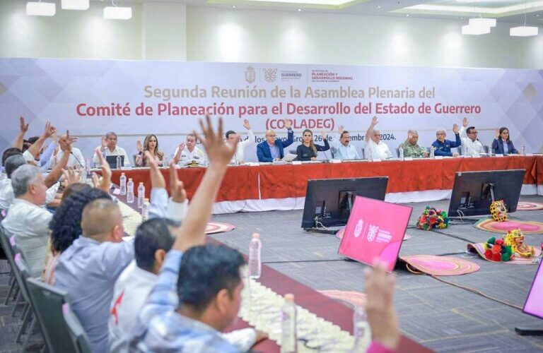 Encabeza Evelyn Salgado sesión Plenaria de COPLADEG; destaca avances sólidos de la transformación en Guerrero