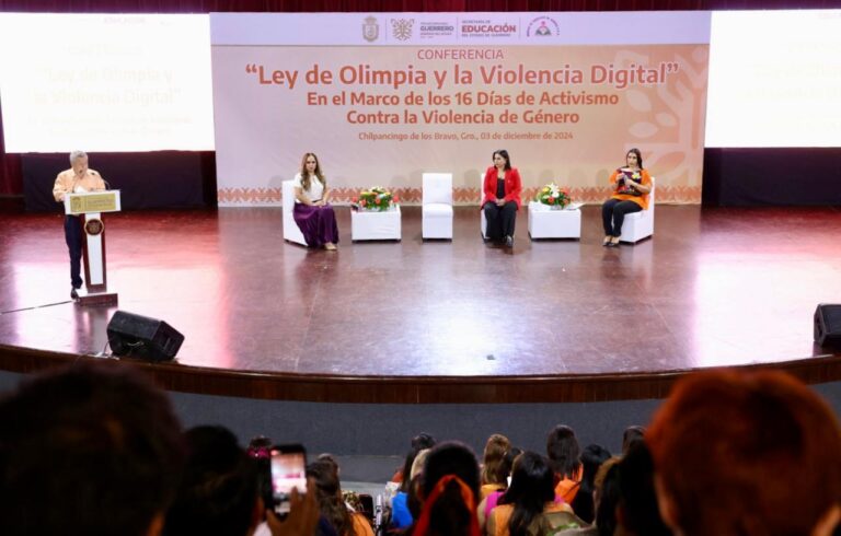 Guerrero refuerza la lucha contra la violencia digital con la activista Olimpia Coral Melo
