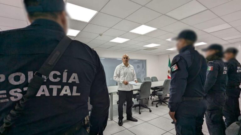 Reconocen a Policías Estatales por destacada labor en beneficio de la población