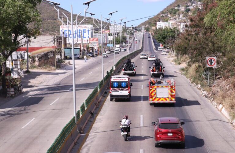 Operativo de la Policía y Tránsito Estatal