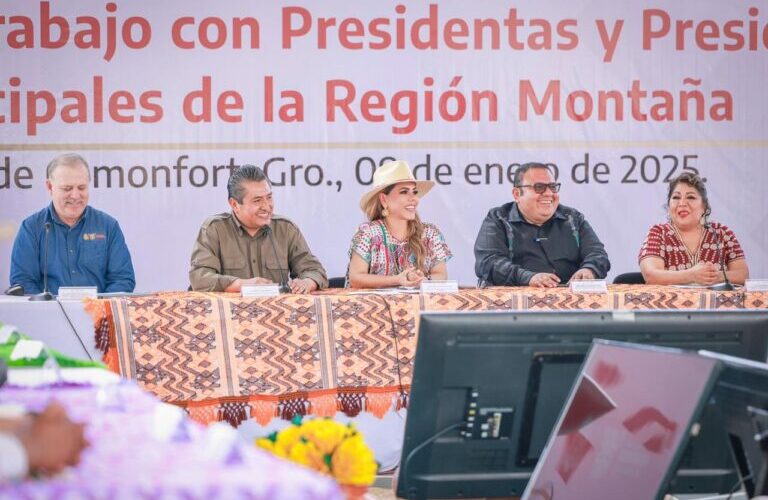 Evelyn Salgado anuncia obras por más de 300 MDP en La Montaña