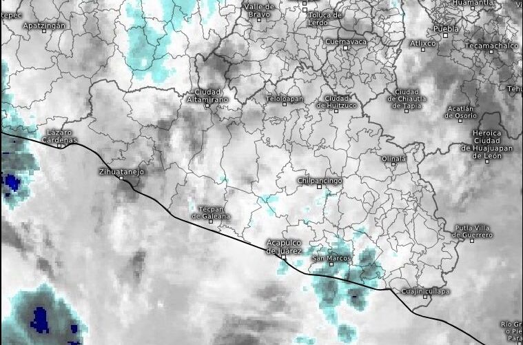 SGIRPCGRO INFORMA QUE CONTINUARÁN REGISTRANDOSE LLUVIAS Y BAJAS TEMPERATURAS EN GUERRERO