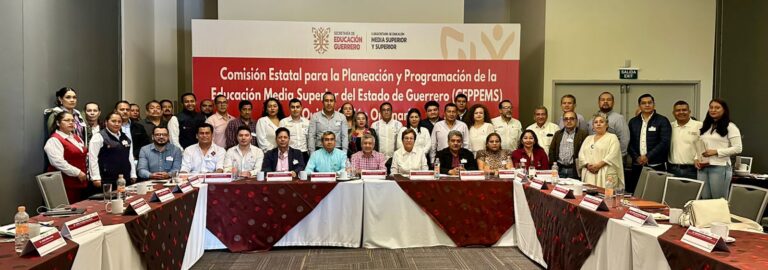Se realiza la reunión de la Comisión Estatal para la Planeación de la Educación Media Superior y Superior: SEG