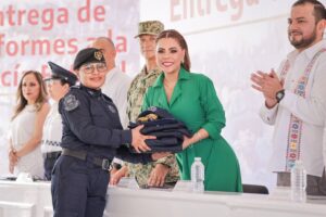 Evelyn Salgado cumple con inversión histórica y aumento del 28% en recursos para fortalecer a la Policía de Guerrero