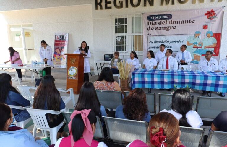 Con colecta promueve Salud Donación altruista de sangre en Tlapa