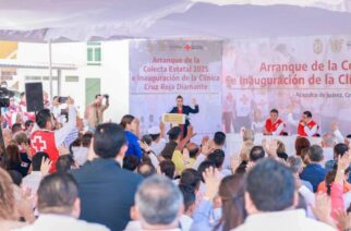Asiste Evelyn Salgado al arranque de la Colecta Estatal 2025 de la Cruz Roja Mexicana e inaugura las instalaciones de la nueva clínica de esa institución