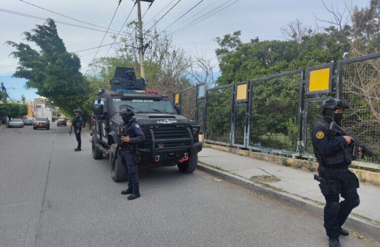 Elementos de la Policía Estatal mantienen un despliegue operativo