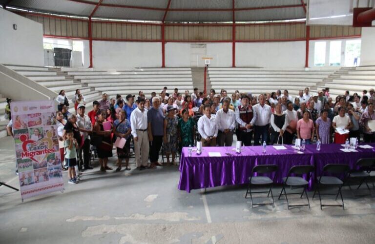 Recorre 11 municipios de la Montaña y Costa Chica el programa Lazos Migrantes que promueve el gobierno de Guerrero