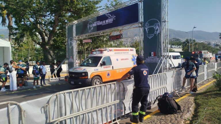 SGIRPCGRO reporta saldo blanco durante la carrera deportiva y espectáculo aéreo ” La Gran Fuerza de México” en Acapulco
