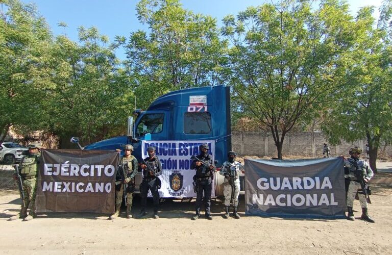 SSPGro, DEFENSA y Guardia Nacional recuperan tráiler con reporte de robo en Iguala