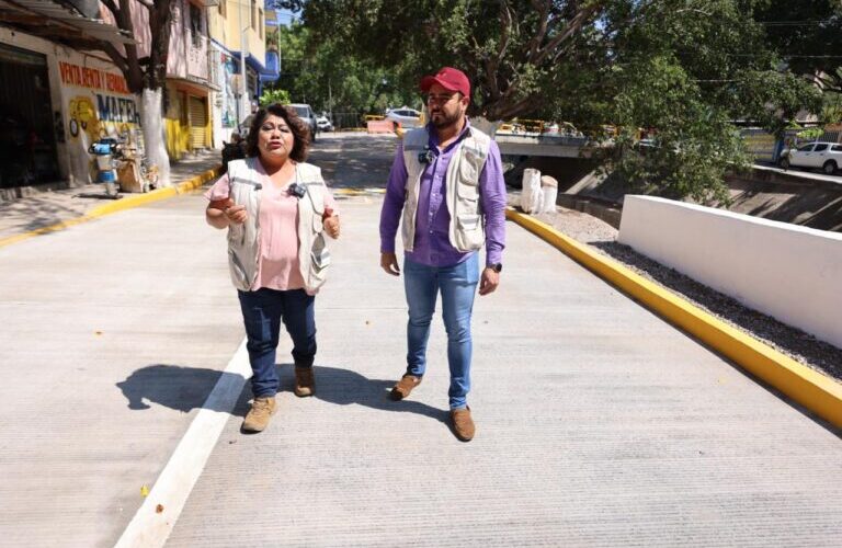 Aperturan más tramos del encauzamiento del río Huacapa, para mejorar la circulación vial en Chilpancingo