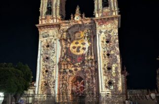 Se promueve el turismo en Taxco con la Proyección del Video Mapping, un atractivo especial para turistas y visitantes