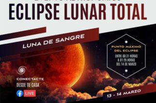 COCYTIEG invita a la población a disfrutar del eclipse lunar total este 13 y 14 de marzo
