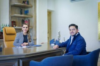 La gobernadora Evelyn Salgado Pineda se reunió con Héctor Ocampo