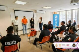 Capacita UNICEF a Policías de Guerrero en Atención de Emergencias y Protección de la Niñez